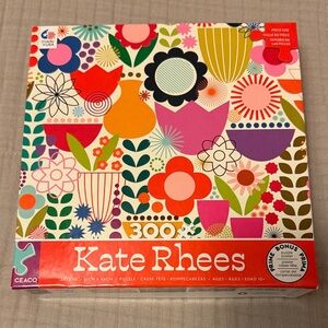 Kate Rhees 300-Piece Vibrant Floral Puzzle